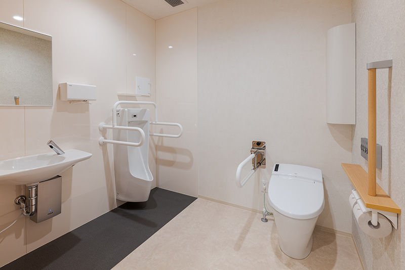 男女別個室トイレ